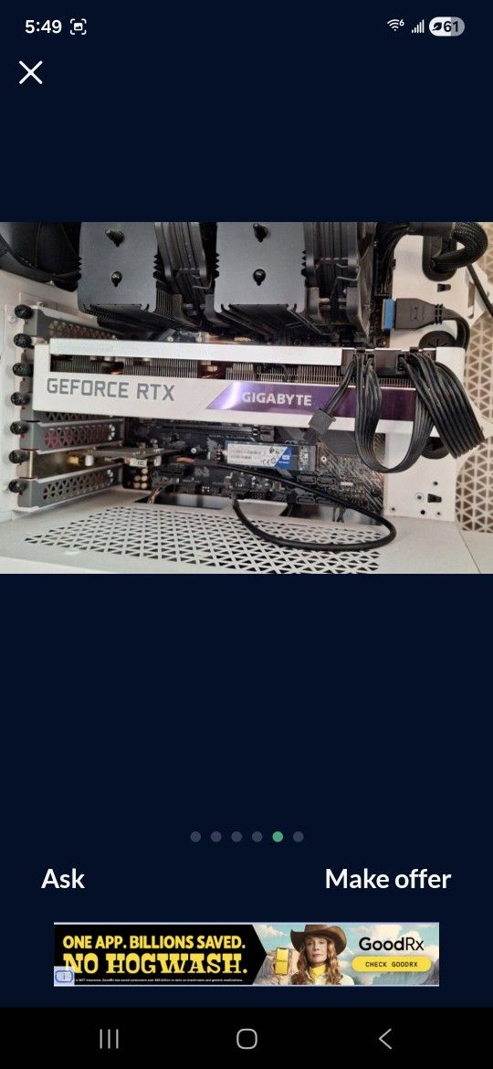 Gaming PC/RTX3.. 2 TB Storage 32GBDDR4 RAM.