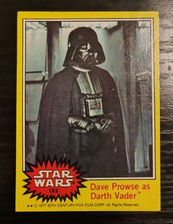 1977 Topps Star Wars Singles - Series 3, 4, 5 - From $1