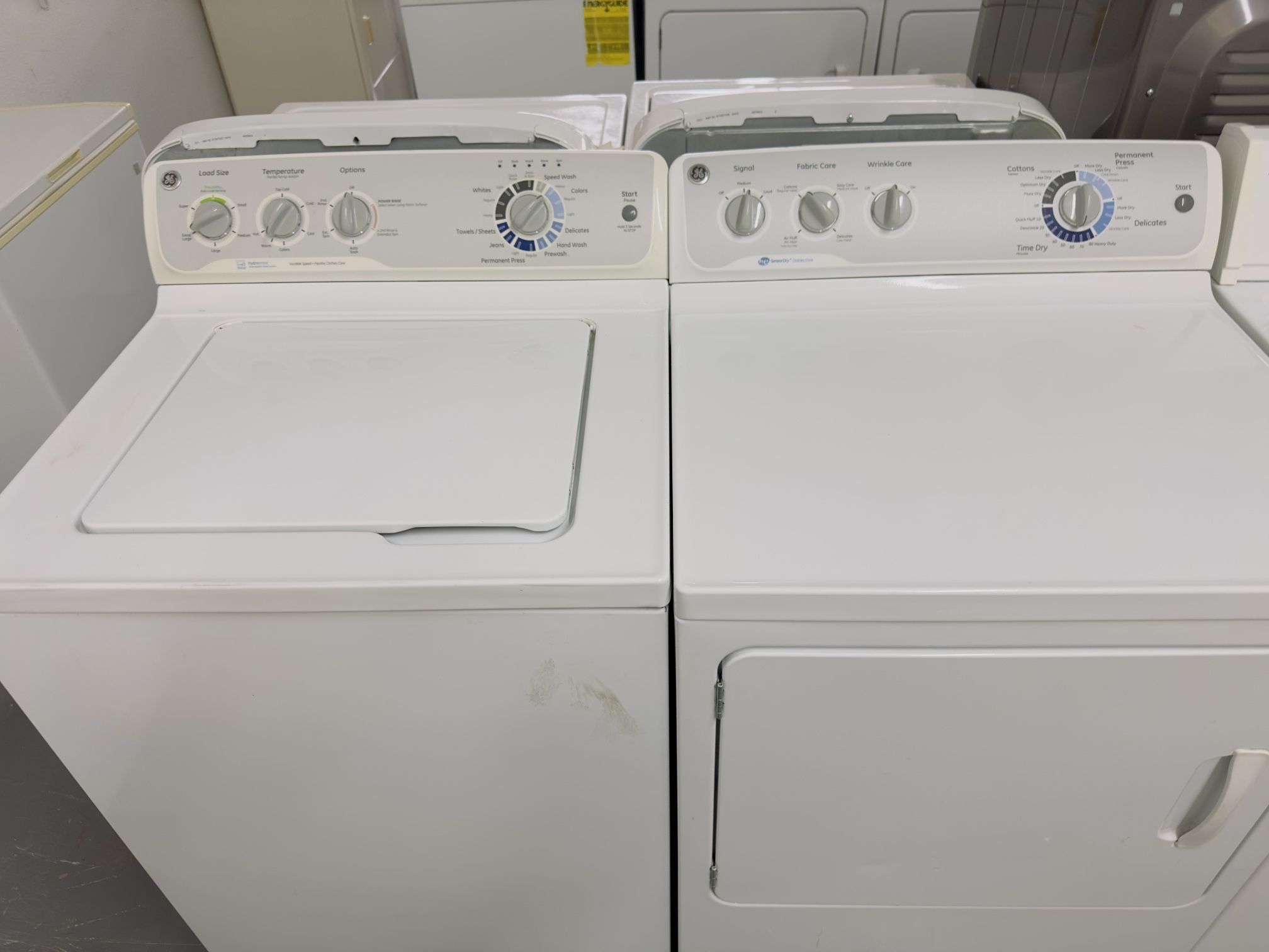 Ge Washer And Dryer Set 