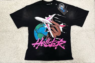 Black Hellstar T-shirt “worldwide”