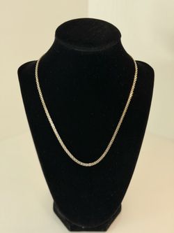 925 Sterling Silver 18” Bismark Link Chain, 3mm.