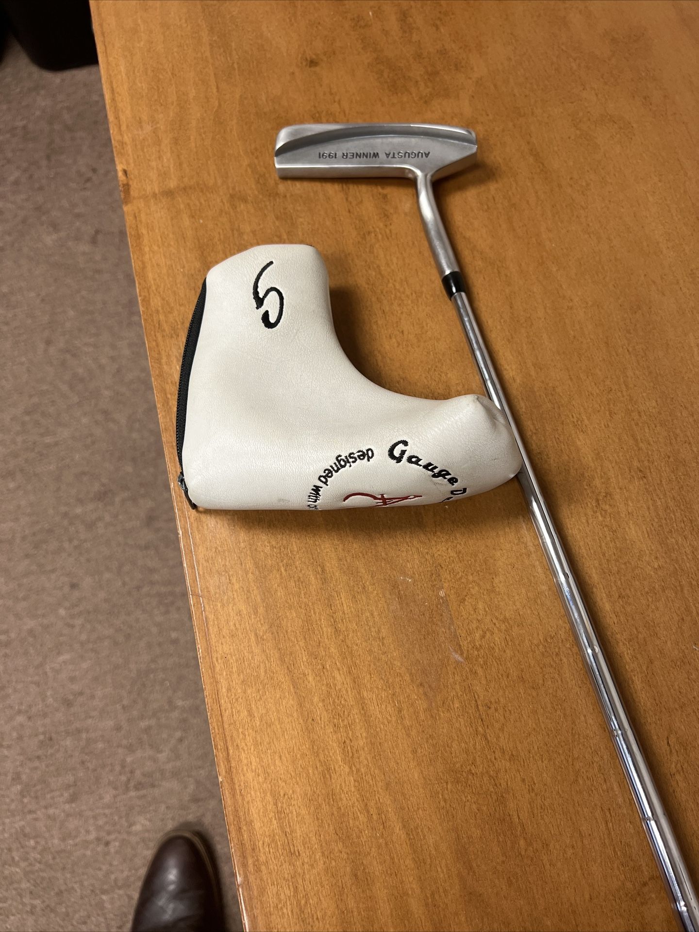 Super Rare TAD MOORE 1991 AUGUSTA WINNER WOOSNAM Putter 33.5” for 