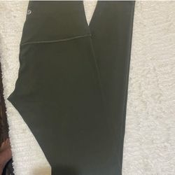 Lululemon Olive Green Leggings 
