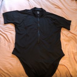 Black Pink Brand Bodysuit Short Sleeve