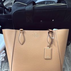 Authentic Kate spade New York Leather Tote Bag