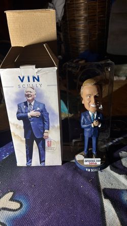 Rare Vin Scully Opening Day 2016 Bobblehead