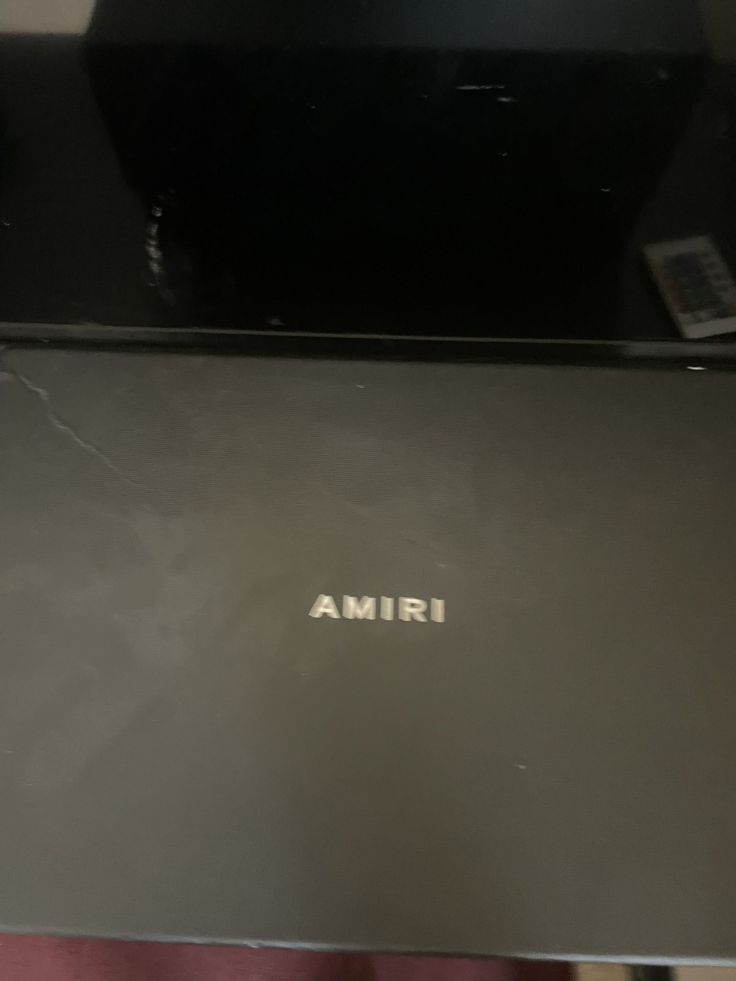 Amiri Skel-top Leather Low Top 