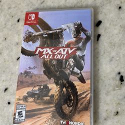 MX VS ATV ALL OUT - Nintendo Switch