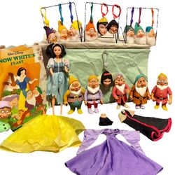 Vintage Disney’s Snow White, Dwarf & Witches 21 piece Lot 