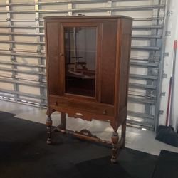 Antique Display Cabinet/Hutch