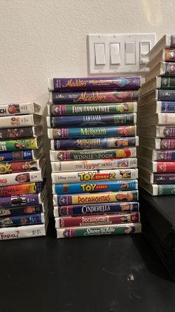 VHS Walt Disney see description below