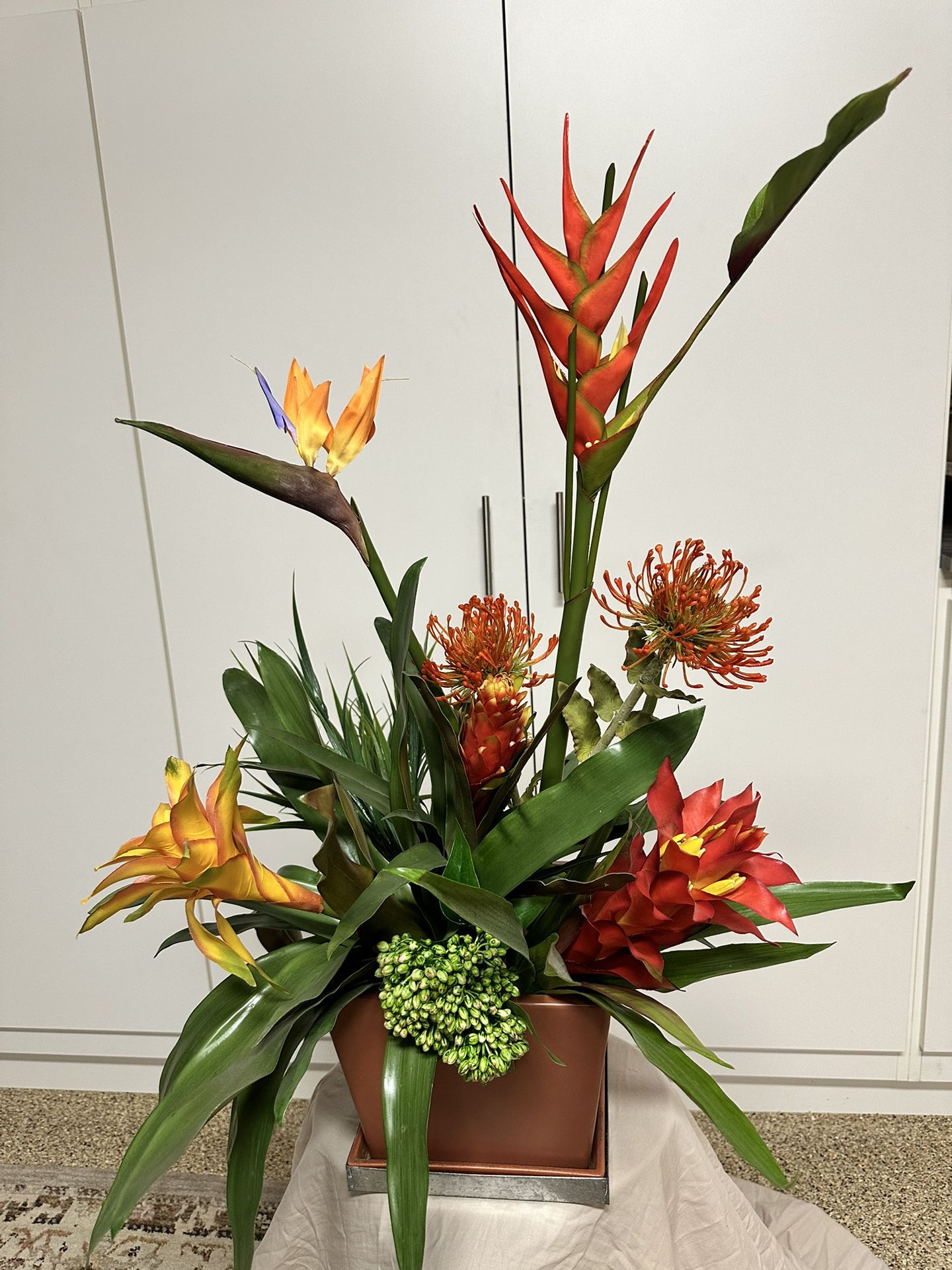 Artificial Succulents And Bromeliads 