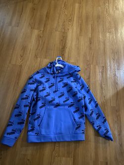 Blue Puma Hoodie Size Medium