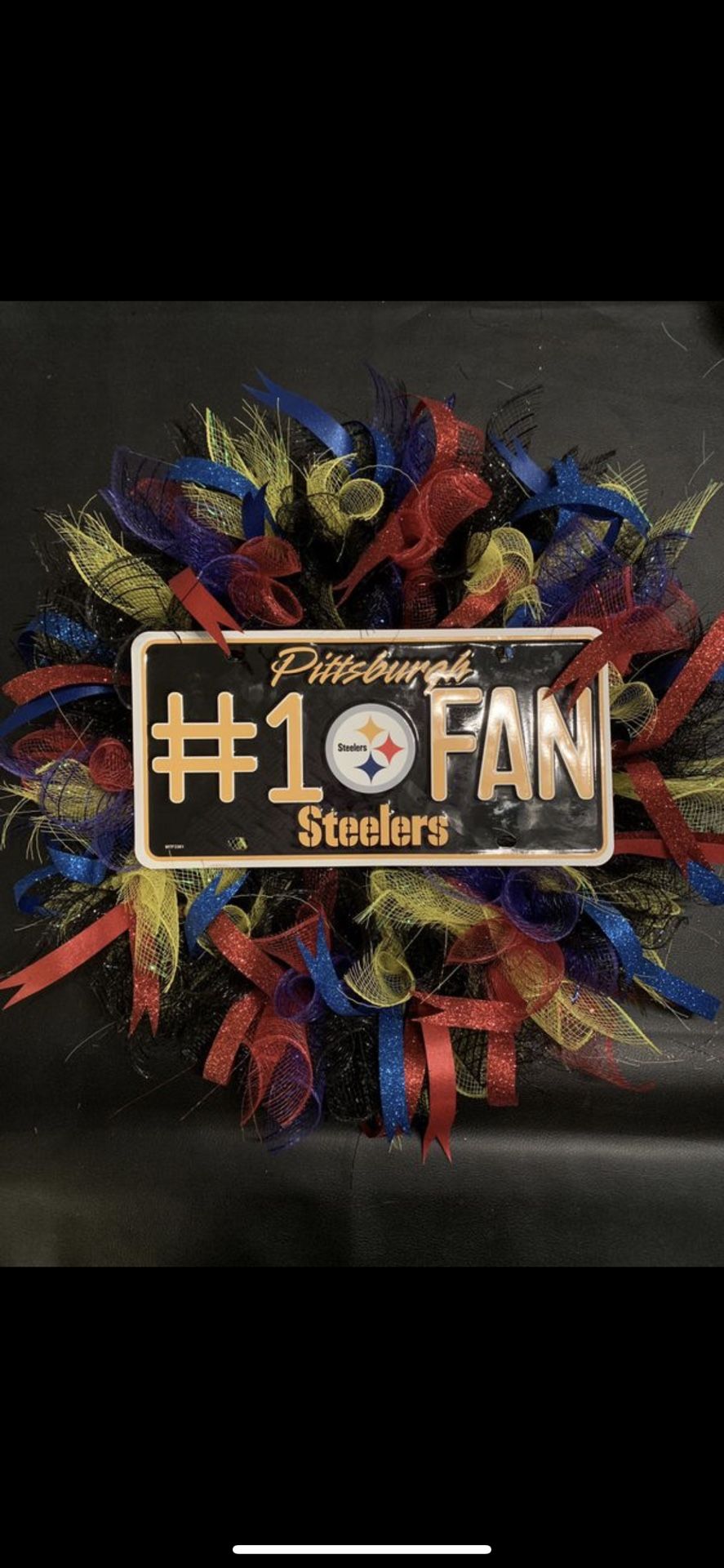 Pittsburgh Steelers Wreath