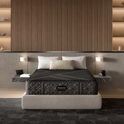 Brand New Mattress King Size Beautyrest Black Hybrid Series One Firm 