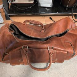 Leather Duffle Bag
