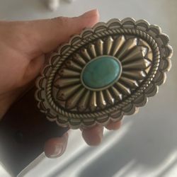 Ariat Women’s Leather Belt W Turquoise