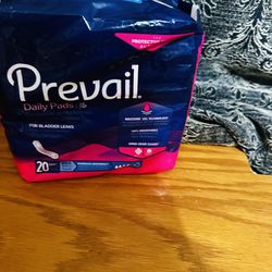 Prevail Daily Pads for Bladder Leaks - 20 Count