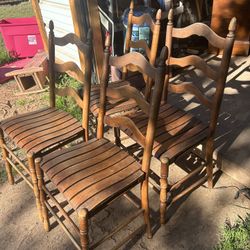 Nice Set Of Vintage Chairs 