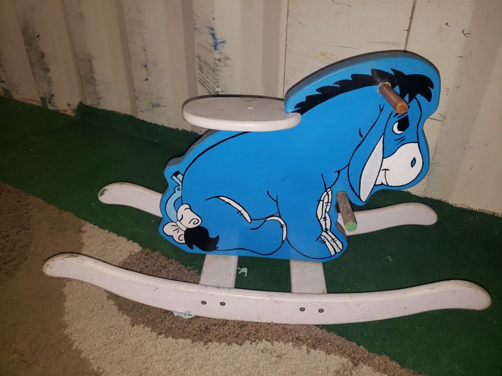 Eeyore rocking horse