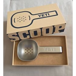 YETI Stainless Steel Ice Scoop, New in Box