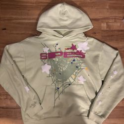 Green Sp5der Hoodie