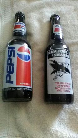Vintage Pepsi bottles