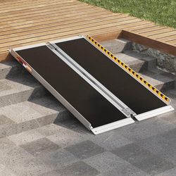 Ramp 3fT, Handicap Ramps, Non-Skid Aluminum Wheel Chair Ramp, 