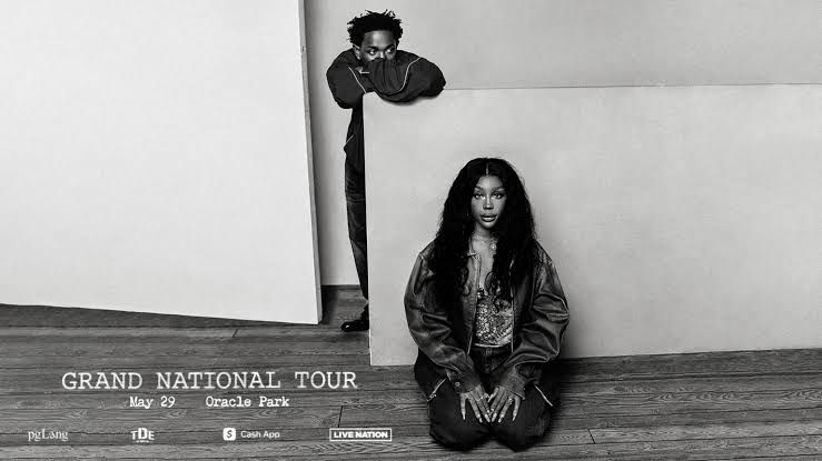 Kendrick Lamar and SZA Oracle Park