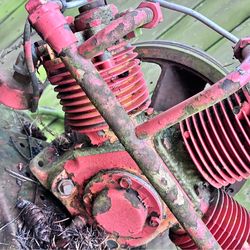 Vintage air compressor pump