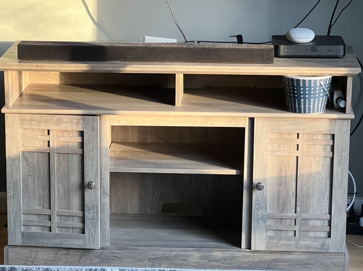 Grey TV Stand 