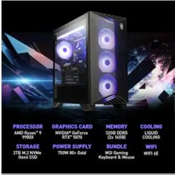 Gaming Desktop Brand New Unopened MSI Aegis ZS2 A9NVP-1407US