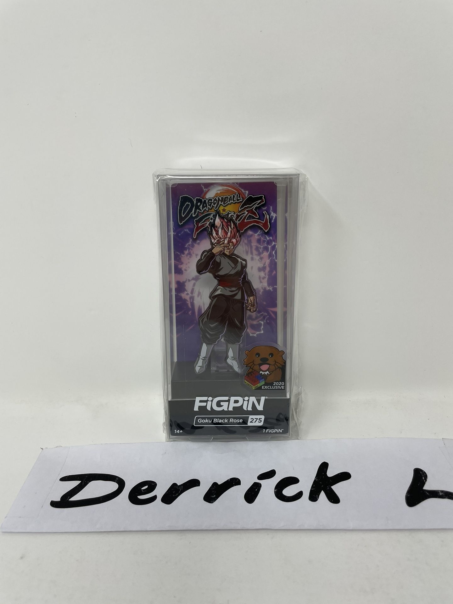 Dragon Ball Z Goku Black Rose Figpin 1st Edition
