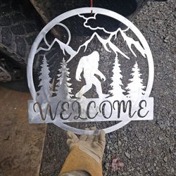 Metal Art Yard Art Home Decor Rustic Vintage For Sale
