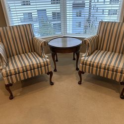 Antique Coffee Table And Chairs