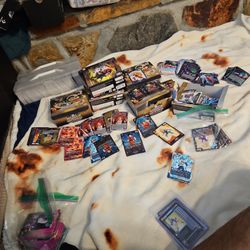 Dragon Ball Z Trading Cards Lot To Trade For Pokemon Cards 