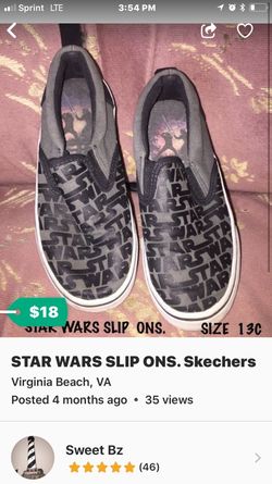 Star Wars Size 13C and TNMTurtles Size 9C