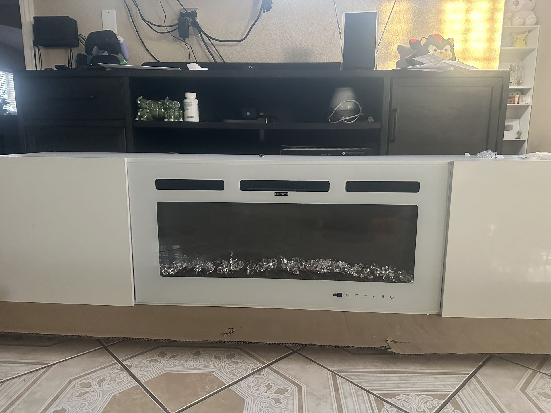 Tv Stand With Fireplace 
