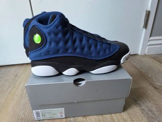 Jordan 13 black and blue HI 11.5
