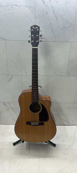 Fender CD-140S Acoustic Guitar Natural 6-String Dreadnought (PO1014571)