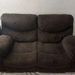 Loveseat & Couch recliners 