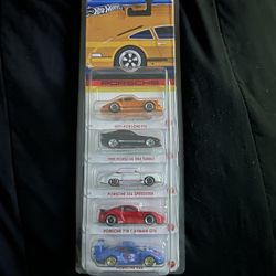 Hot Wheels Porsche Set 