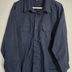 Men's Long Sleeve Workwear T Shirt Size XL