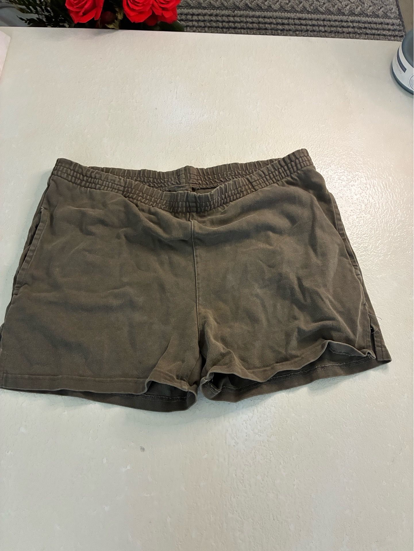 Shorts Olive Green Spring