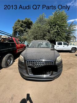 2013 Audi Q7 parts only