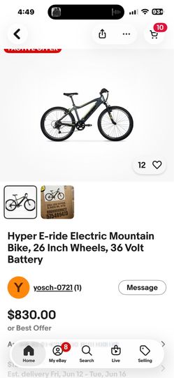 Electric bicycle 26 inch wheel