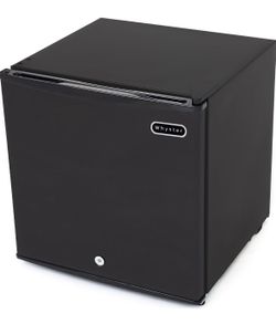 Whynter Upright Small Freezer Mini Freezer with Lock for Bedrooms, Dorms, Garages, Offices CUF-110B, Black Energy Star, 1.1 Cu Ft
