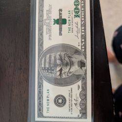 Payday 2 E3 100 Dollar Bill