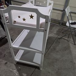 Baby changing station with Changing Diaper pad