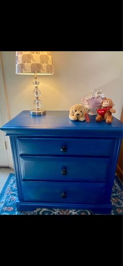 Refinished vintage dresser